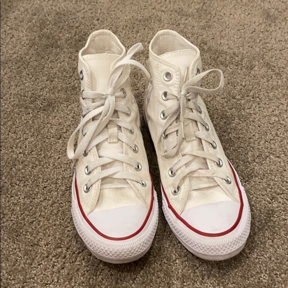 Converse Shoes - White Converse High Tops